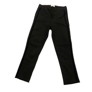 Smith Parker black jeans with 2 tuxedo stripes down each side size 26